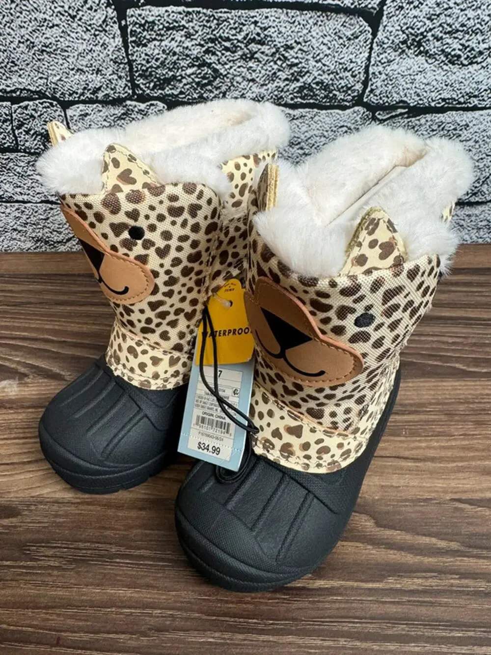 Toddler Cat & Jack Waterproof Winter Boots - Size 7